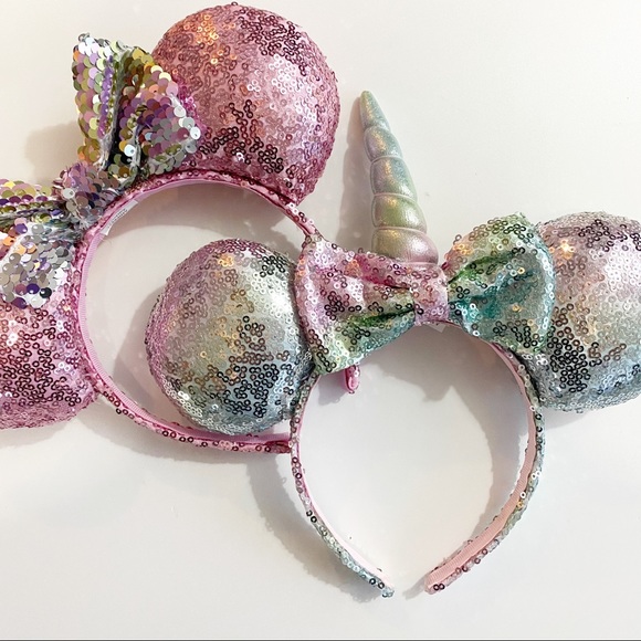 Other - Disney headband Minnie glitter ears x2